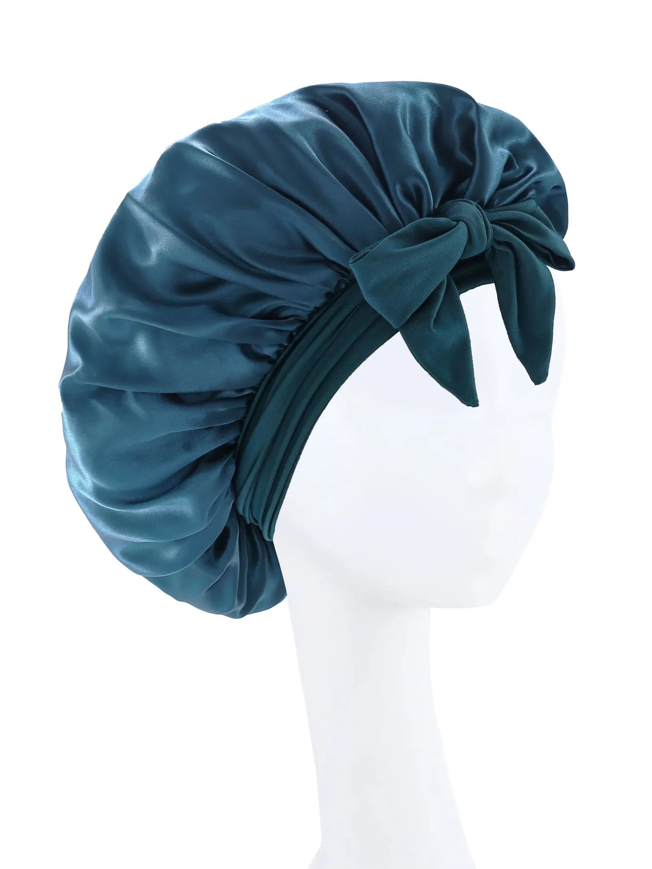 🌙 Adjustable Satin Sleep Bonnet – Soft Silk Hair Wrap with Tie Band 🌙
